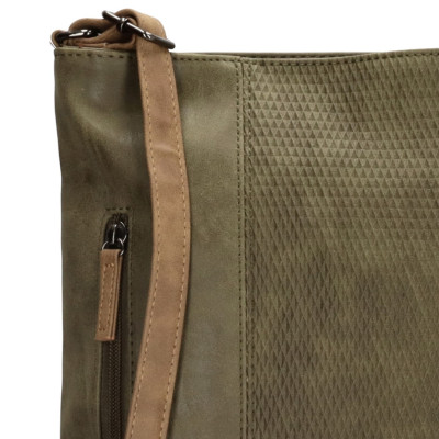 BRUNETE 30x28x7cm olive, kabelka Beagles