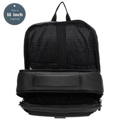 NARA 15.6" 46x32x14 cm, black, batoh Beagles