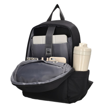 TEMINAS 13.3" 38x24x12 cm, black, batoh Beagles