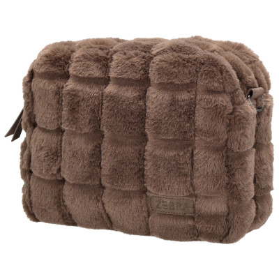 MILOU kabelka 21x18x9cm dark taupe, Zebra Trends