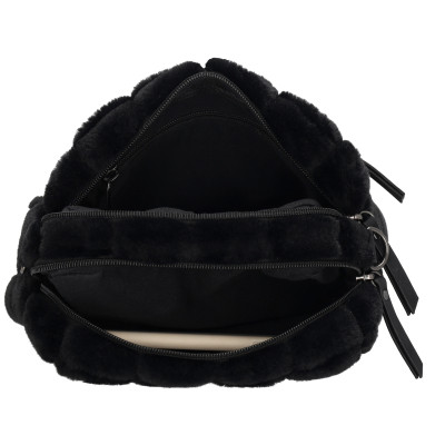 MILOU kabelka 21x18x9cm black Zebra Trends