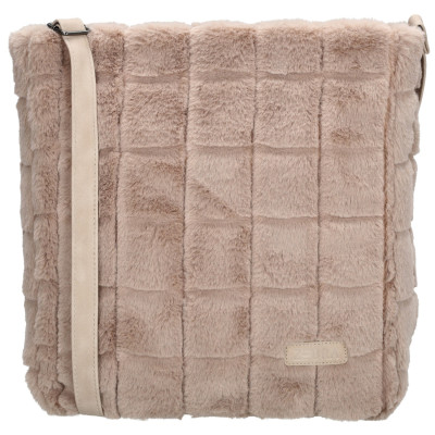 MILOU kabelka 28x26x12cm light taupe, Zebra Trends