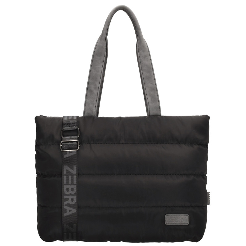 ELSKE 13.5" 40x13x30 cm black, kabelka Zebra Trends