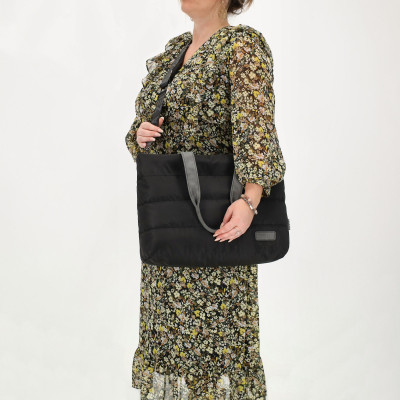 ELSKE 13.5" 40x13x30 cm black, kabelka Zebra Trends