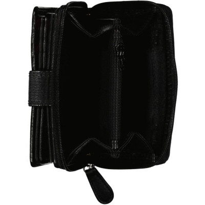 Old River 12x9cm, black, kožená peněženka dámská