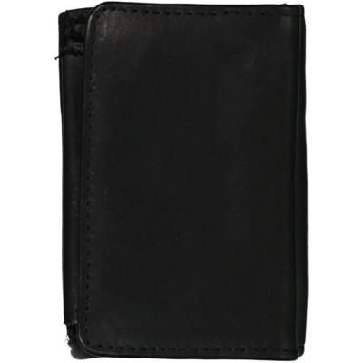 mini peněženka 10x7cm, black, kůže