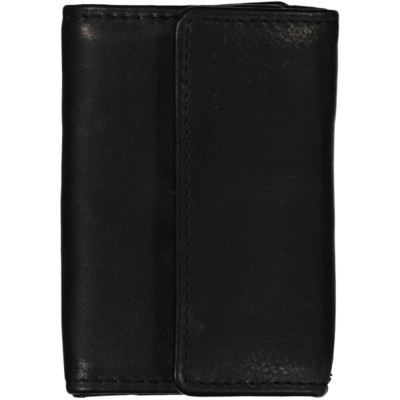 mini peněženka 10x7cm, black, kůže