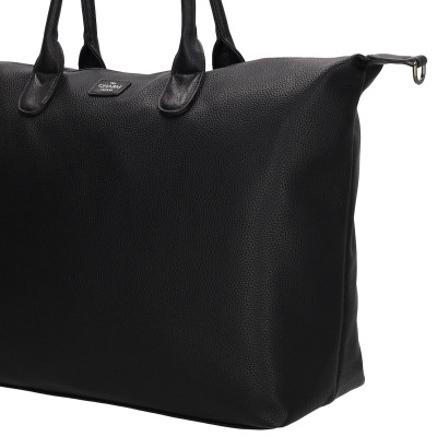 BUCKINGHAM MONO business 51x33x14 cm, BLACK PU, kabelka Charm London