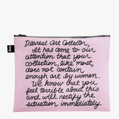 3 taštičky GUERRILLA GIRLS Zip Pockets , LOQI