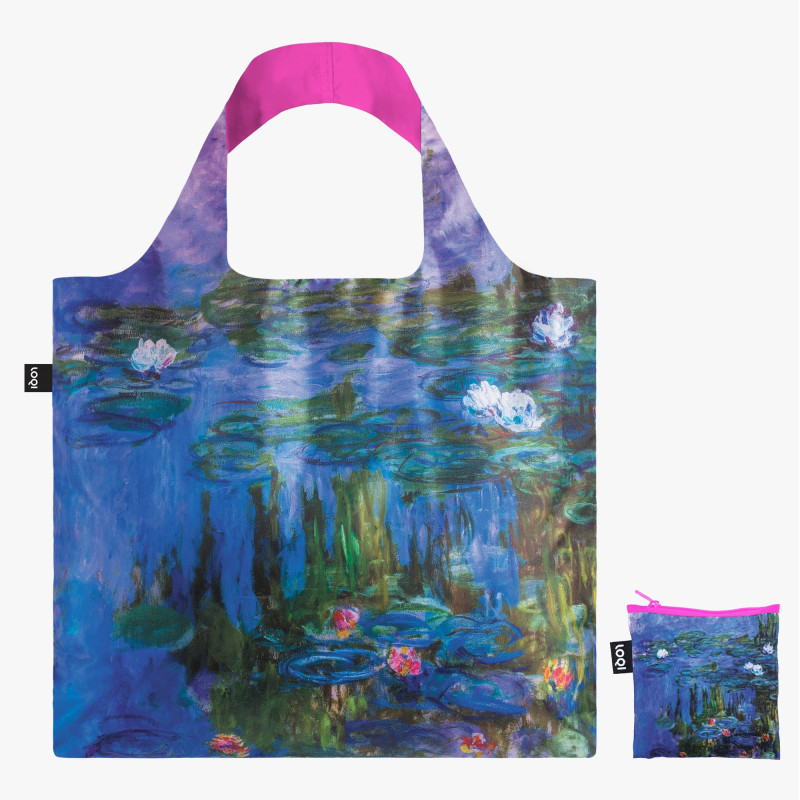 C. Monet: Water Lilies Neon, taška LOQI Museum Collection