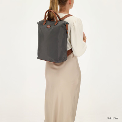 Charm London batoh BUCKINGHAM 40x28x13 cm, grey, 15 litrů