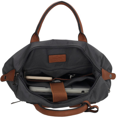Charm London batoh BUCKINGHAM 40x28x13 cm, grey, 15 litrů