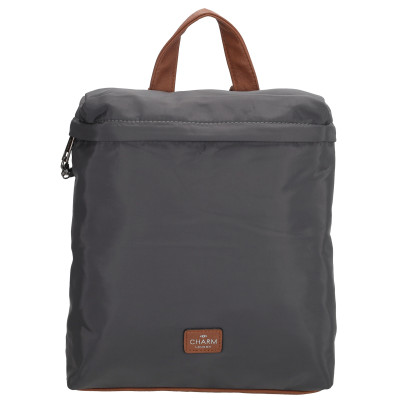Charm London batoh BUCKINGHAM 29x26x8 cm, grey, 6 litrů