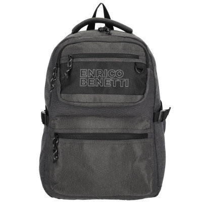 Enrico Benetti batoh ANCHORAGE 48x32x17 cm 17" grey 26 litrů