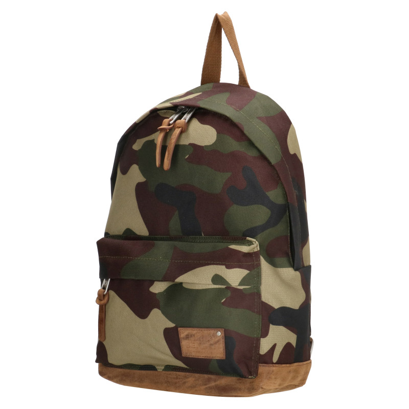 Enrico Benetti batoh SANTIAGO S camouflage, 8 litrů