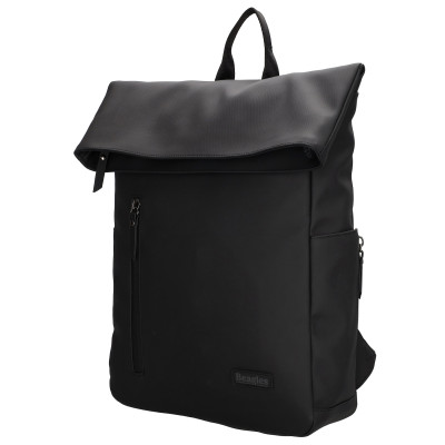 Beagles batoh NARA roll M 13.5" 36x27x12 cm, BLACK, 10 litrů