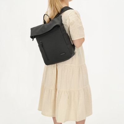 Beagles batoh NARA roll M 13.5" 36x27x12 cm, BLACK, 10 litrů