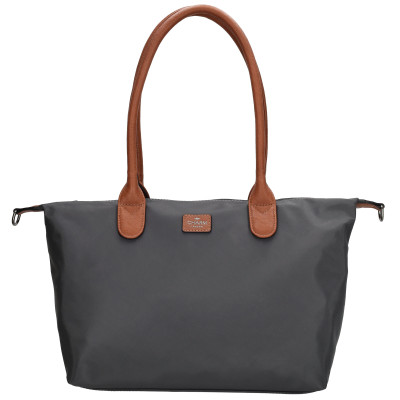 BUCKINGHAM shopper 42x25x15 cm, grey, kabelka Charm London