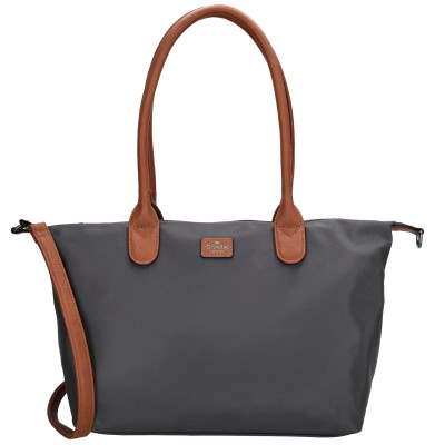 BUCKINGHAM shopper 42x25x15 cm, grey, kabelka Charm London