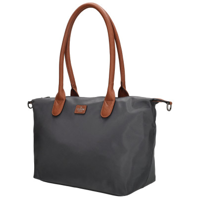 BUCKINGHAM shopper 42x25x15 cm, grey, kabelka Charm London