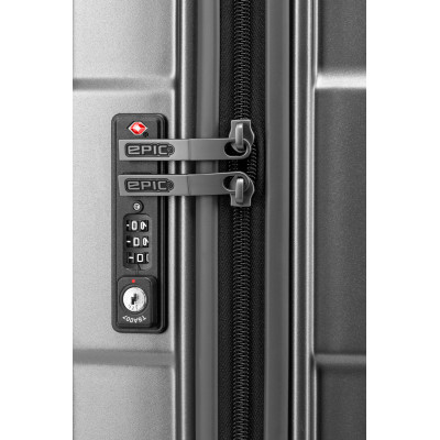 Epic CRATE TRUNKS 55 cm kabinový kufr StealthGREY