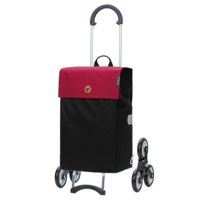 Treppensteiger Scala Shopper HERA RED, nákupní taška do schodů na kolečkách Andersen Shopper