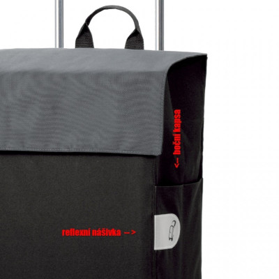 Treppensteiger Scala Shopper HERA RED, nákupní taška do schodů na kolečkách Andersen Shopper