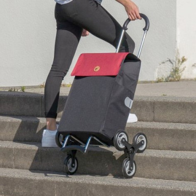 Treppensteiger Scala Shopper HERA RED, nákupní taška do schodů na kolečkách Andersen Shopper