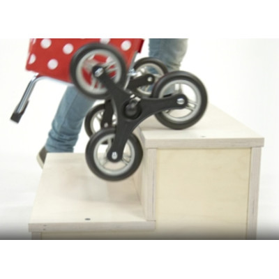 Treppensteiger Scala Shopper HERA RED, nákupní taška do schodů na kolečkách Andersen Shopper