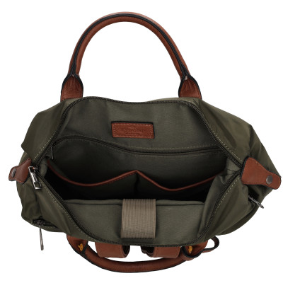 BUCKINGHAM 40x28x13 cm, OLIVE, batoh Enrico Benetti