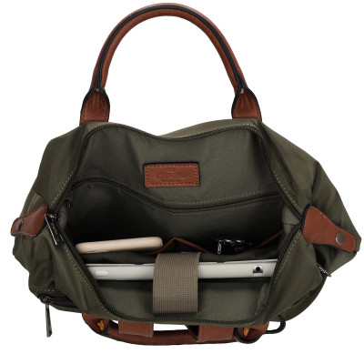 BUCKINGHAM 40x28x13 cm, OLIVE, batoh Enrico Benetti