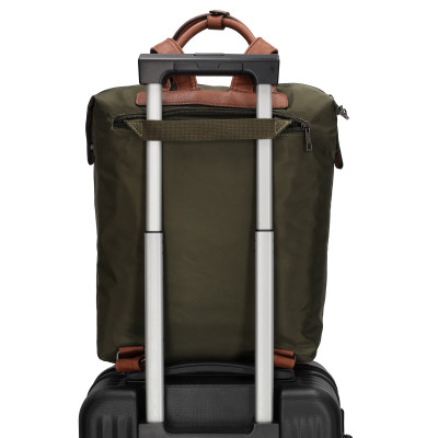 BUCKINGHAM 40x28x13 cm, OLIVE, batoh Enrico Benetti