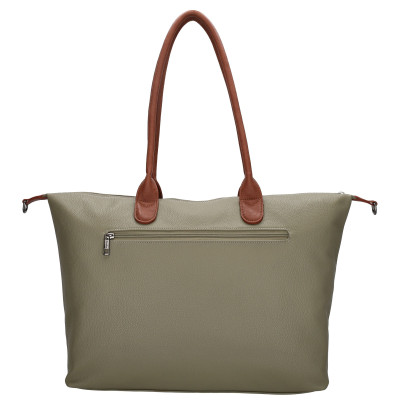 BUCKINGHAM business 51x33x14 cm, OLIVE PU, kabelka Charm London