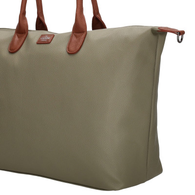 BUCKINGHAM business 51x33x14 cm, OLIVE PU, kabelka Charm London