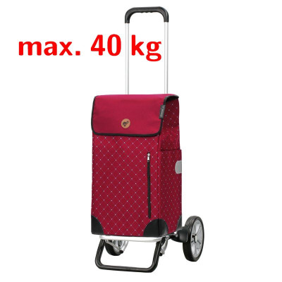 Alustar Shopper SOFIA RED, nákupní taška na kolečkách Andersen Shopper