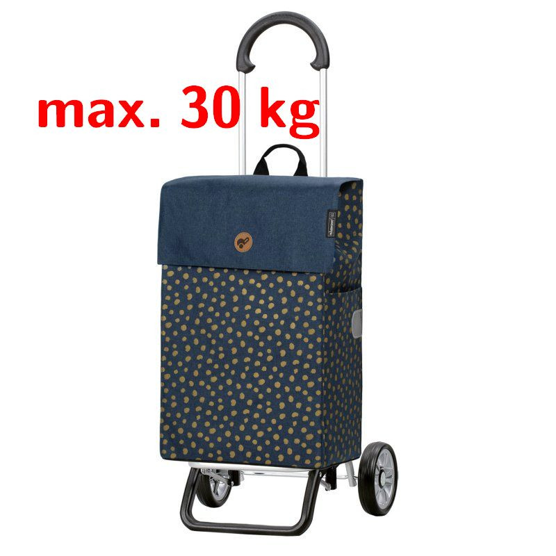 Scala Shopper Plus FITA BLUE, nákupní taška na kolečkách Andersen Shopper