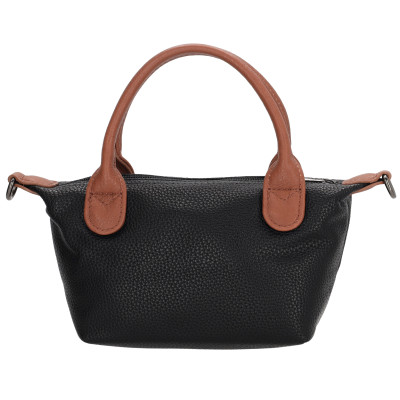 BUCKINGHAM PALACE kabelka 20x13 cm, Black Cognac PU, kabelka Charm London