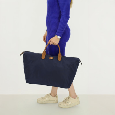 BUCKINGHAM travel 65x36x20 cm, NAVY, cestovní taška Charm London