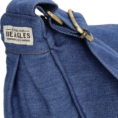 TEJEDA Moonbag S Jeans Blue, crossbody kabelka Beagles