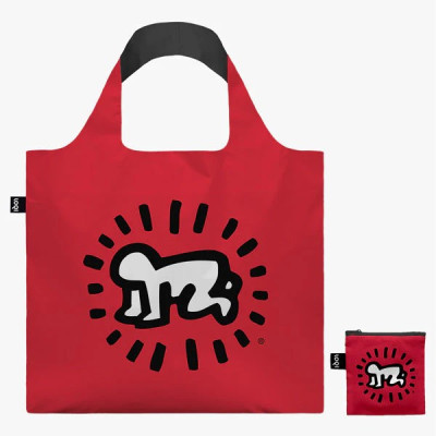 KEITH HARING Radiant Baby taška LOQI Recycled Bag