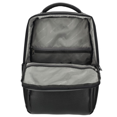 SIENA 30x17x43 cm black PU, batoh Enrico Benetti