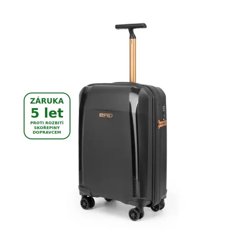 EPIC PHANTOM SL kabinový kufr AnniversaryBLACK, záruka 5 let i proti rozbití skořepiny dopravcem