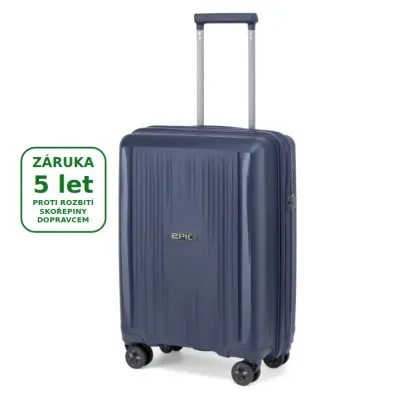 HALO střední kufr 71-80 litrů, PeacotBLUE, EPIC - záruka 5 let na skořepinu i proti rozbití přepravcem