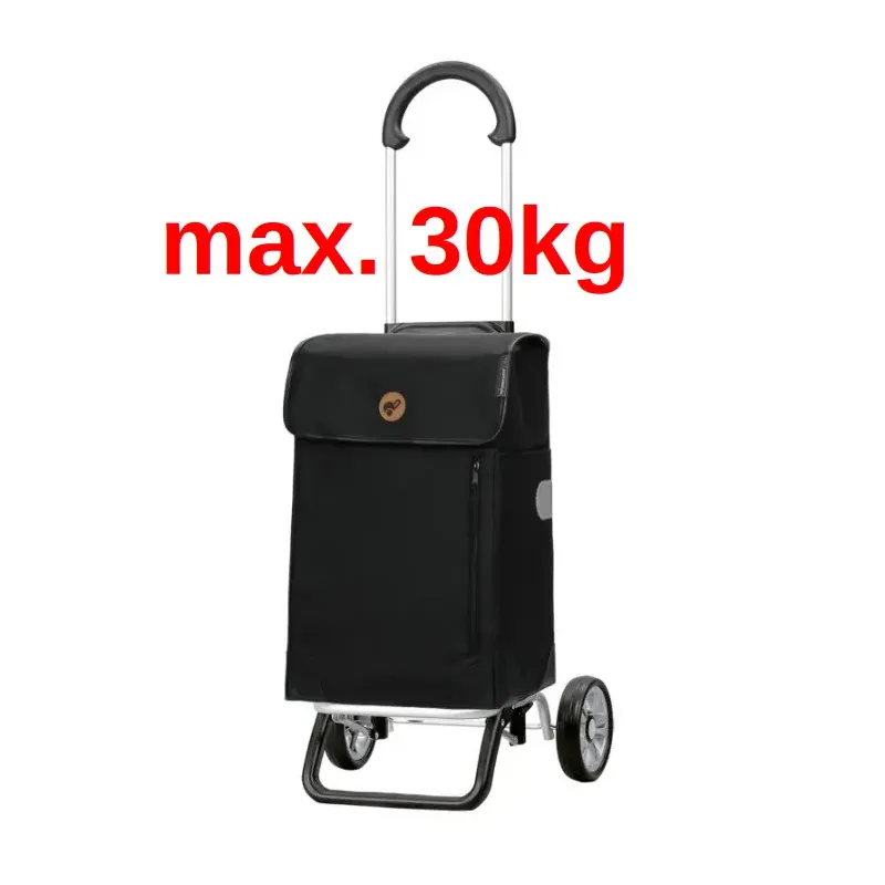 Scala Shopper Plus WEDA black, nákupní taška na kolečkách Andersen Shopper