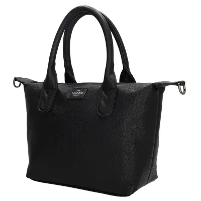 BUCKINGHAM PALACE kabelka 30x20x11 cm, BLACK PU, kabelka Charm London