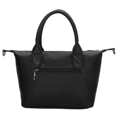 BUCKINGHAM PALACE kabelka 30x20x11 cm, BLACK PU, kabelka Charm London