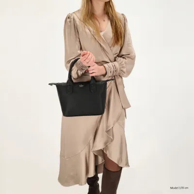 BUCKINGHAM PALACE kabelka 30x20x11 cm, BLACK PU, kabelka Charm London