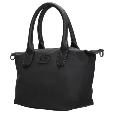 BUCKINGHAM MONO kabelka 30x20x11 cm, BLACK, kabelka Charm London