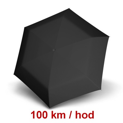 deštník CARBONSTEEL SLIM black, Doppler