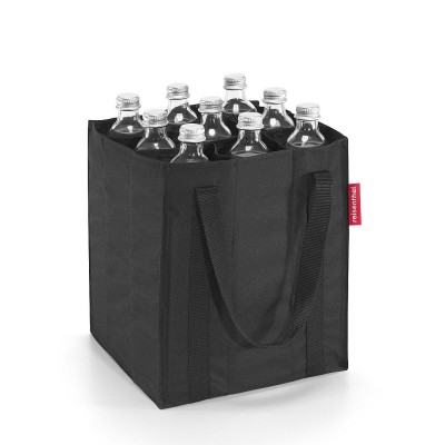 BOTTLEBAG black / černá, taška na 9 lahví reisenthel